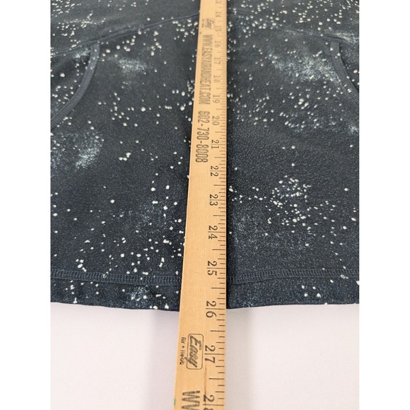 North Face Jacket Womens Small Black White Full Zip Fleece Galaxy Print Outdoors - Picture 11 of 13